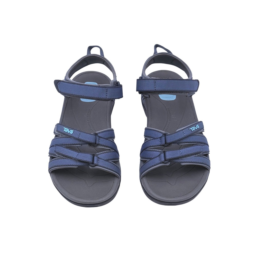 Teva Tirra Women's Sandals Size 7 Blue Multi Sport Hiking Outdoor Strappy